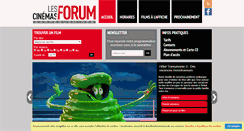 Desktop Screenshot of lescinemasforum.fr
