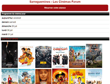 Tablet Screenshot of lescinemasforum.fr